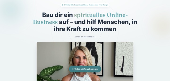 Startseite von Chifinity Elite