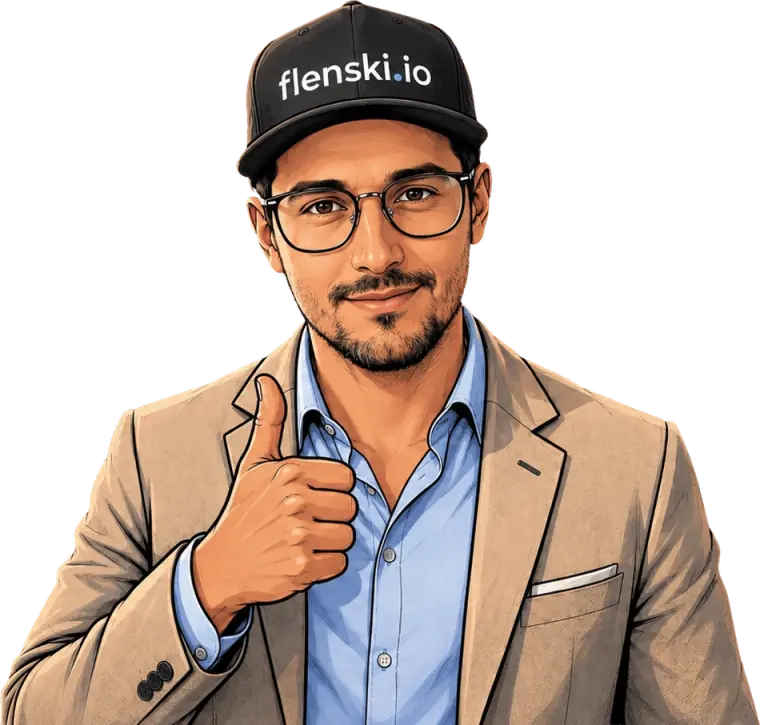 Porträt von Tommy Seewald mit flenski.io-Kappe